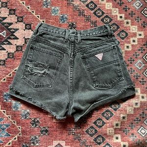 Vintage guess denim shorts